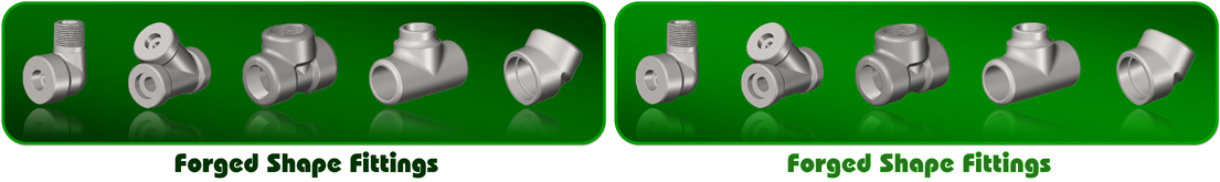 Forged Fittings: Elbows, Tees, Crosses, and Laterals
